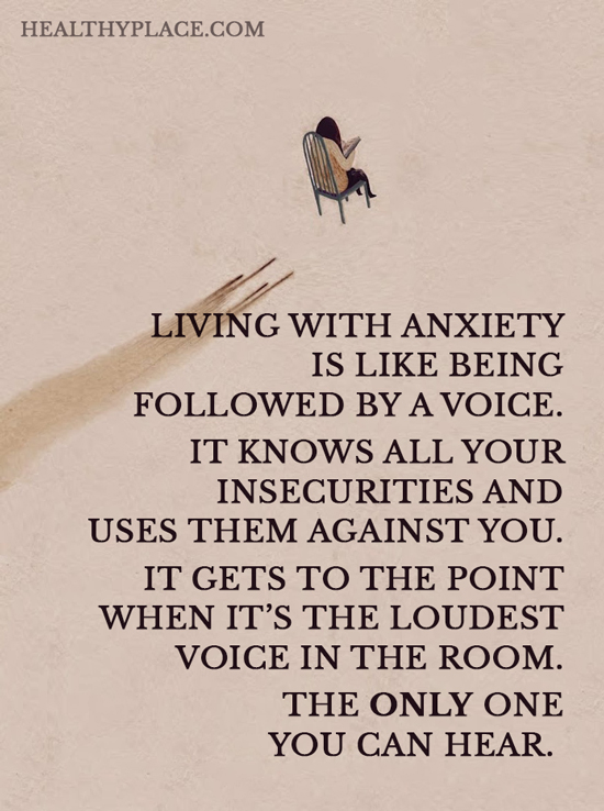 Quotes about anxiety disorder