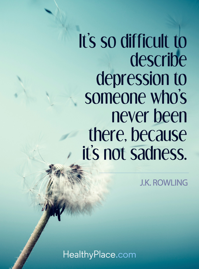 Depression Quotes and Sayings About Depression | HealthyPlace