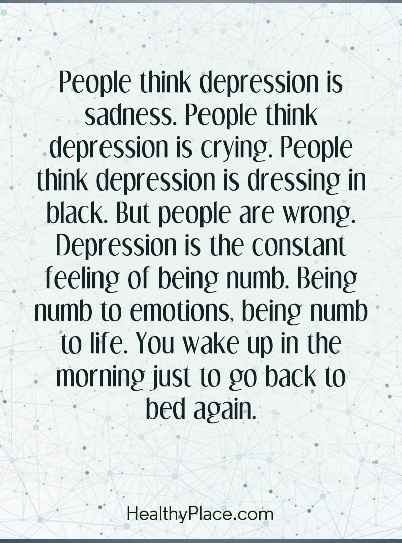 Depression Quotes and Sayings About Depression | HealthyPlace