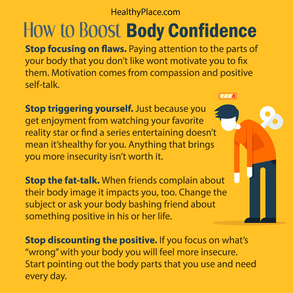 Be More Body Confident: How To Improve Your Body Image